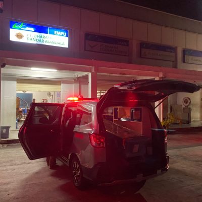 Pengirimian Jenazah via pesawat udara dengan menggunakan jasa layanan Ambulance Arjuna yang dengan tujuan ke Aceh